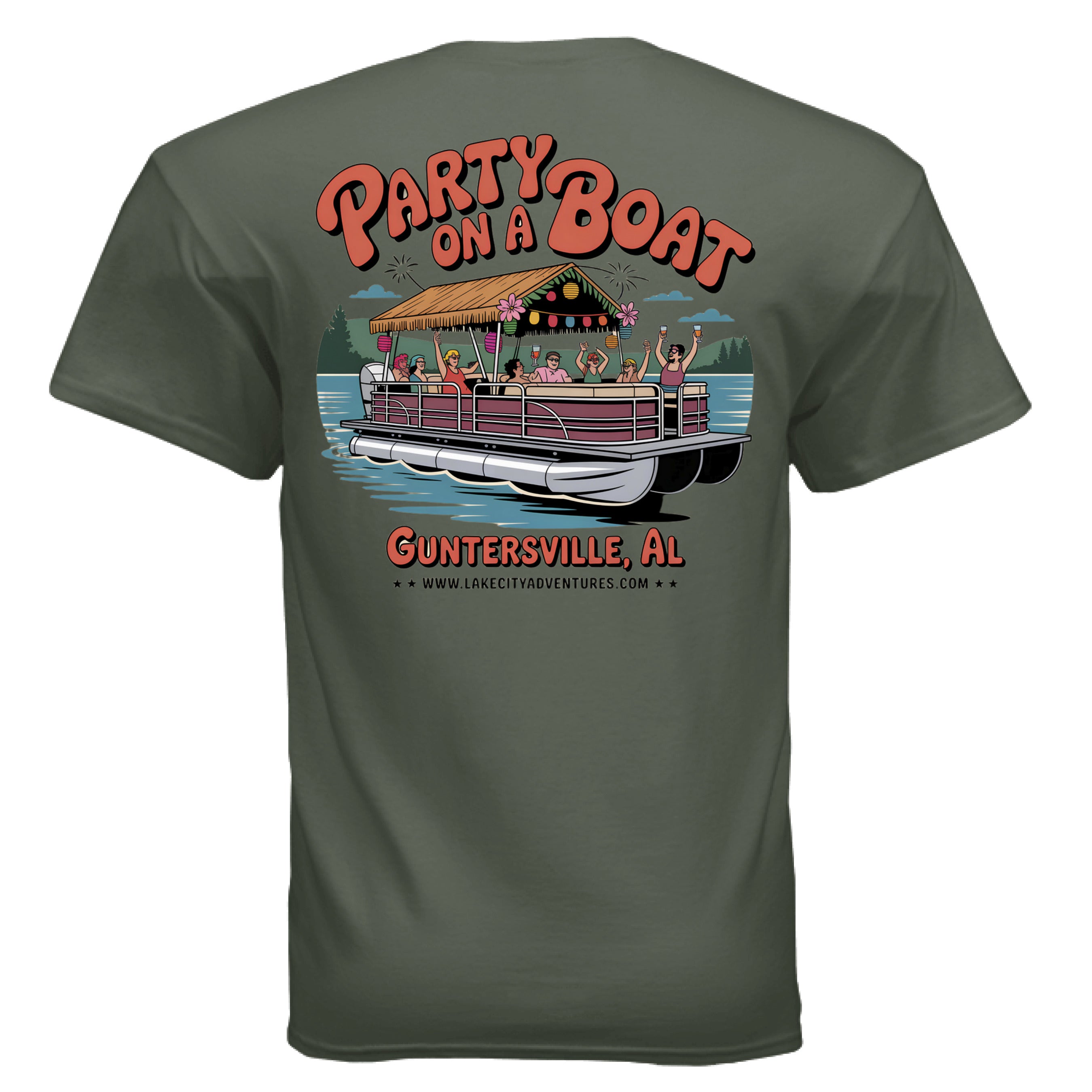 MILITARY GREEN - BACK