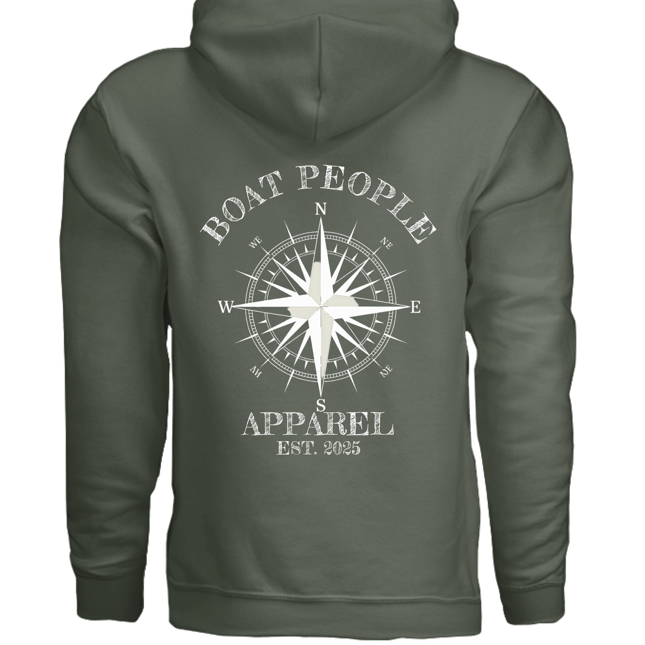 MILITARY GREEN - BACK